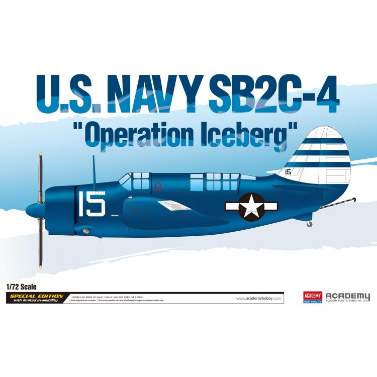 Model Kit letadlo 12545 - U.S.Navy SB2C-4 "Operation Iceberg" LE: (1:72)
