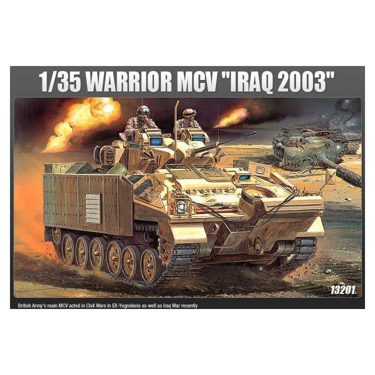 Model Kit military 13201 - WARRIOR MCV "IRAQ 2003" (1:35)