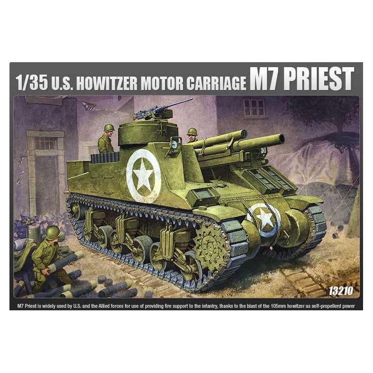 Model Kit military 13210 - M7 PRIEST (1:35)