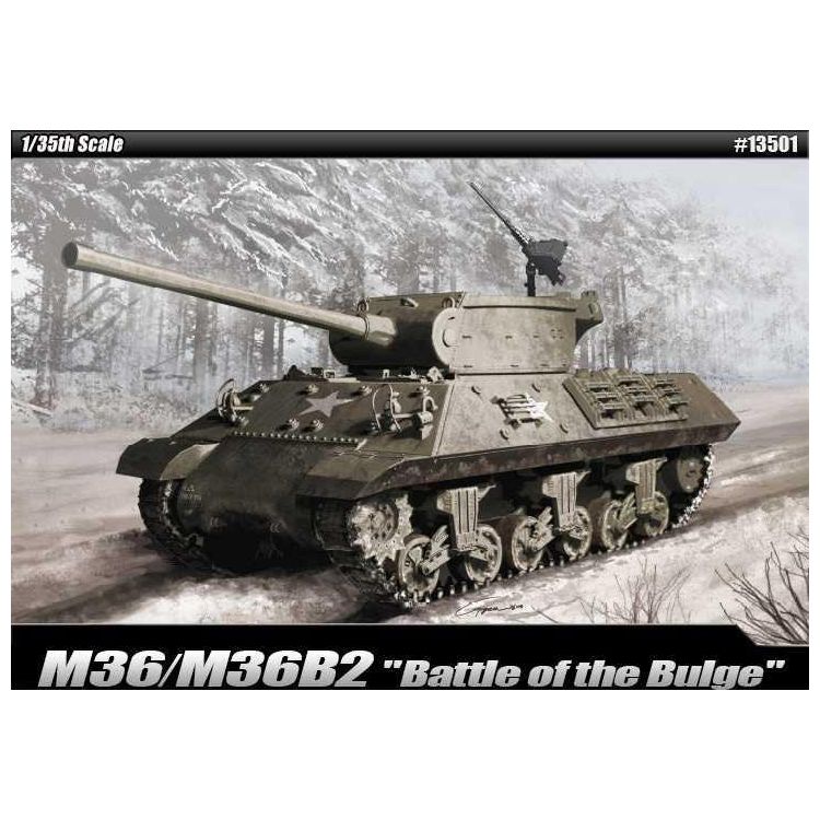 Model Kit tank 13501 - M36/M36B2 "Battle of the Bulge" (1:35)