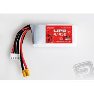 Power Pack LiPo 4/450 14,8 V 50C XT-30TA4
