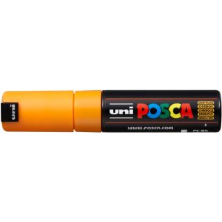 Akrylový popisovač UNI POSCA PC-8K 8mm - světle žlutá