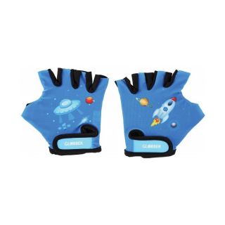 Globber - Dětské ochranné rukavičky XS Rocket Navy Blue