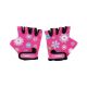 Globber - Dětské ochranné rukavičky XS Flowers Pink