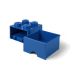 LEGO úložný box s šuplíkem 250x250x180mm - bílý