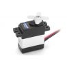 Výkonné digitální HV micro servo s coreless motorem a kuličkovými ložisky pro všestranné použití. Podpora S.BUS a S.BUS2. Napájení 5,0-8,4V. Tah 2,3kg.cm, rychlost 0,13s/60° při 6,0V, tah 3,0kg.cm, rychlost 0,11s/60° při 7,4V. Hmotnost 16,2g.