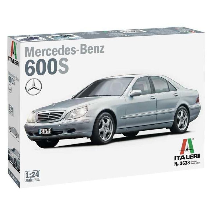 Model Kit auto 3638 - Mercedes Benz 600S  (1:24)