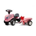 FALK - Dětské odrážedlo Baby Girls New Holland T7 s vlečkou