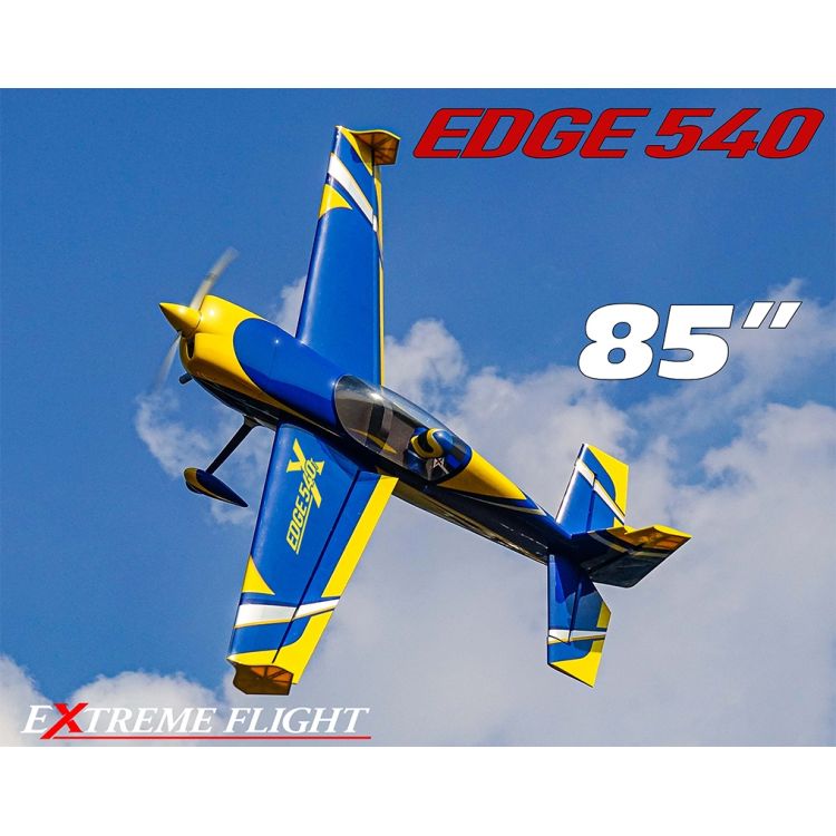 85" Edge 540 - Modrá/Žlutá 2,15m