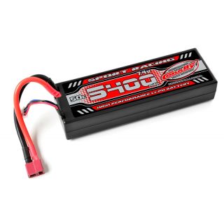 Power Racing 50C-5400mAh-7,4V-LiPo Stick Hardcase-T-DYN