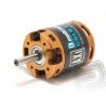 Střídavý elektromotor s rotačním pláštěm nové generace pro Větroně do 2400g, 3D Akrobaty do 1500g. Napájení 2-4s Lixx, Regulátor 40A, Hřídel 5mm, 860 ot/V. Včetně kleštinového unašeče pro pevnou vrtuli a sady pro zadní montáž.