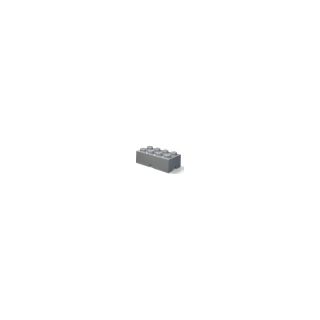 LEGO úložný box 250x500x180mm - tmavě šedý