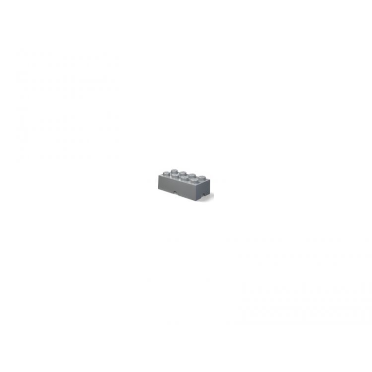 LEGO úložný box 250x500x180mm - tmavě šedý