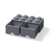 LEGO úložný box s šuplíky 250x500x180mm - aqua