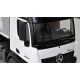 Mercedes truck tipper PRO kovový, 1:10, RTR, 2,4 GHz, biely