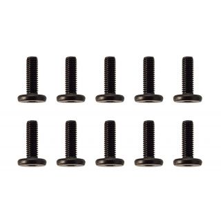 M3x10mm Low Profile šrouby, 10 ks.