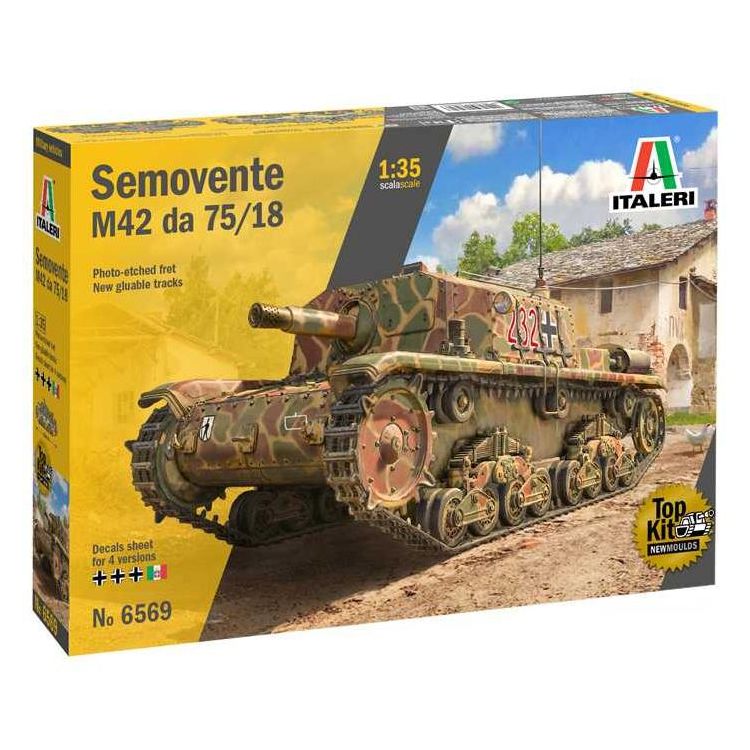 Model Kit military 6569 - Semovente M42 da 75/18 (1:35)