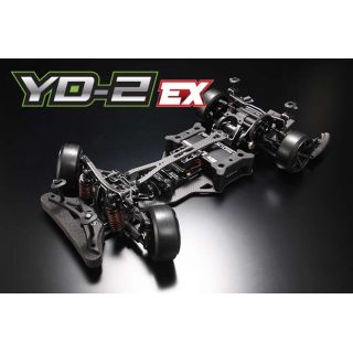 Yokomo YD-2 EX RWD 1:10 Kit driftovacího podvozku (Matné grafitové šasi)