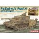 Model Kit tank 6933 - Pz.Kpfw.IV Ausf.H Late Production w/Zimmerit (2 in 1) (1:35)