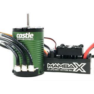 Castle motor 1410 3800ot / V senzored s reg. Mamba X SCT PRO