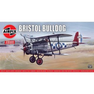Classic Kit VINTAGE letadlo A01055V - Bristol Bulldog (1:72)
