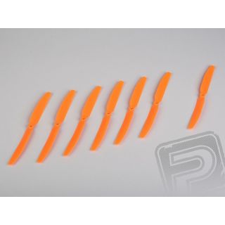 Vrtule GWS H 9x7,5 oranžová balení 6+1 ZDARMA