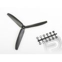 Vrtule GWS HD 9x5 černá 3-listá (levotočivá)