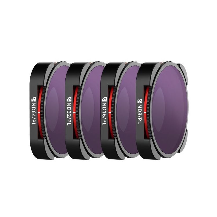 Freewell sada čtyř polarizačních ND filtrů Bright Day pro GoPro Hero 9 Black (4K)