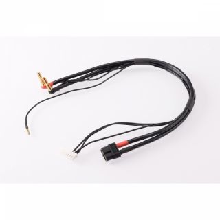 2S černý nabíjecí kabel G4/G5 - krátký 300mm - (XT60, 7-pin XH)