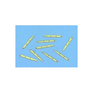 Mosazné zábradlí, 10ks.