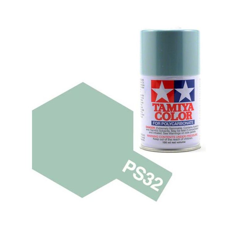 Tamiya Color PS-32 Corsa Grey Polycarbonate Spray 100ml