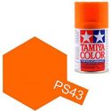 Tamiya Color PS-43 Translucent Orange Polycarbonate Spray 100ml
