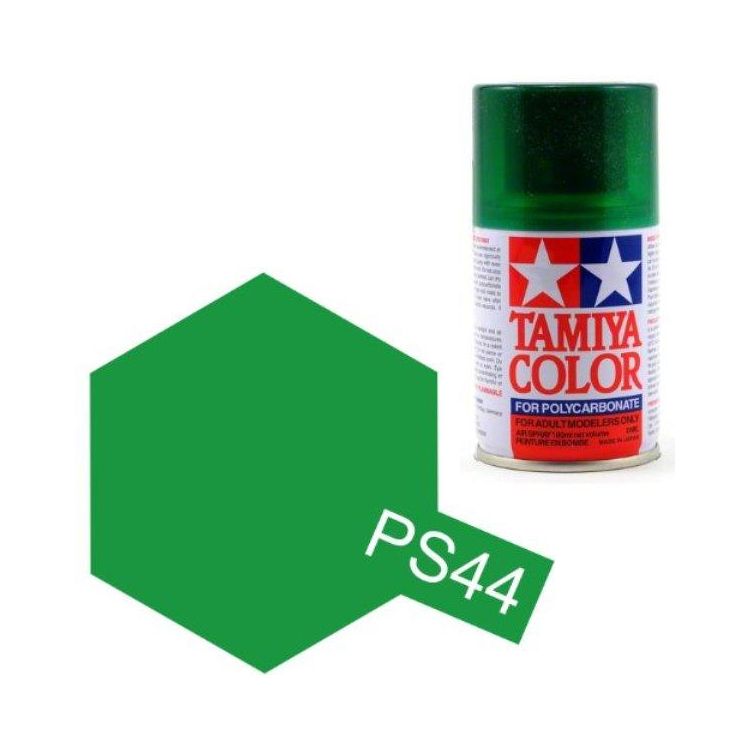Tamiya Color PS-44 Translucent Green Polycarbonate Spray 100ml