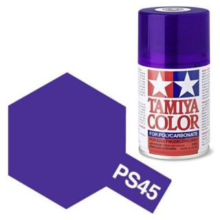 Tamiya Color PS-45 Translucent Purple Polycarbonate Spray 100ml