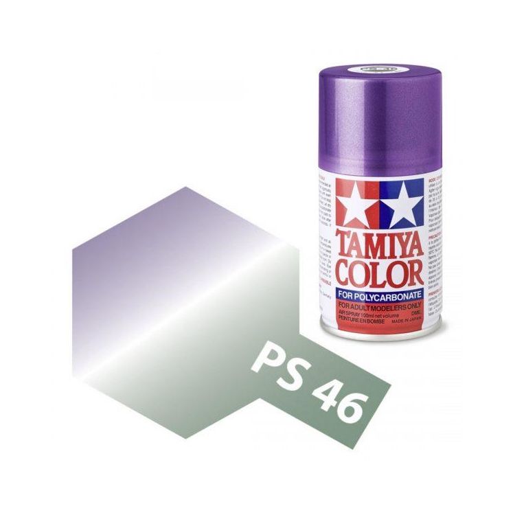 Tamiya Color PS-46 Iridescent Green-Purple Polycarbonate Spray 100ml