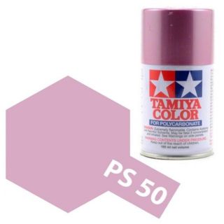 Tamiya Color PS-50 Alu-Effect Red Polycarbonate Spray 100ml