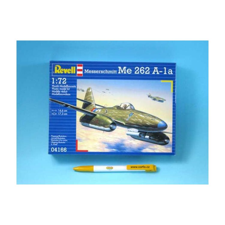 Plastic ModelKit letadlo 04166 - Messerschmitt Me 262 A-la (1:72)