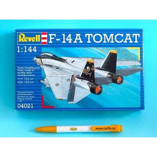 Plastic ModelKit letadlo 04021 - F-14A Tomcat  (1:144)