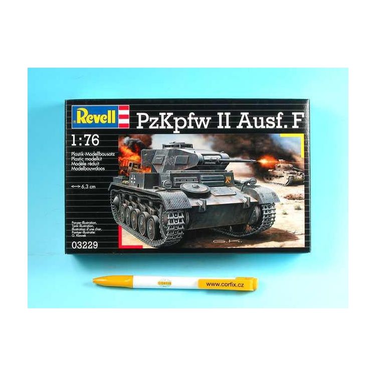 Plastic ModelKit tank 03229 - PzKpfw II Ausf.F  (1:76)