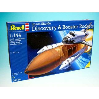 Plastic ModelKit vesmír 04736 - Space Shuttle Discovery + Booster Rockets (1: 144)