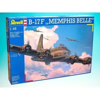 Plastic ModelKit lietadlo 04297 - B-17 F Memphis Belle (1:48)