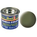 Farba Revell emailová - 32168: matná tmavo zelená (dark green mat RAF)