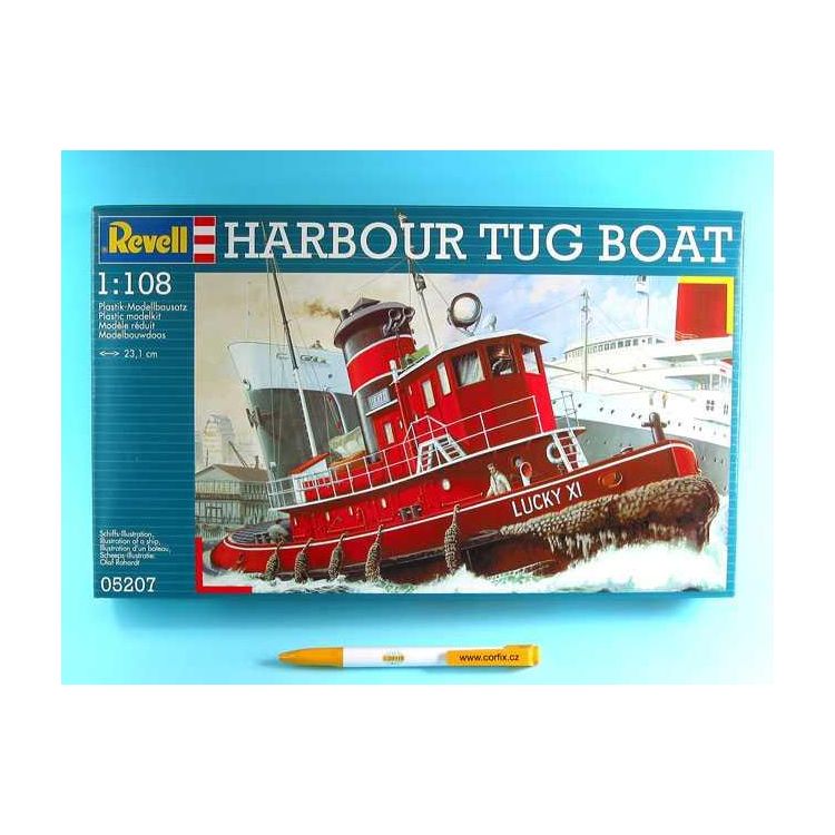 Plastic ModelKit loď 05207 - Harbour Tug Boat (1:108)