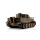 TORRO tank PRO 1/16 RC Tiger I střední verze vícebarevná kamufláž - infra IR - Servo