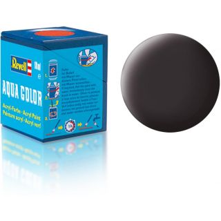 Barva Revell akrylová - 36106: matná dehtově černá (tar mat)