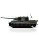 TORRO tank PRO 1/16 RC Jagdtiger šedá kamufláž - infra IR - Servo