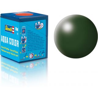 Barva Revell akrylová - 36363: hedvábná tmavě zelená (dark green silk)