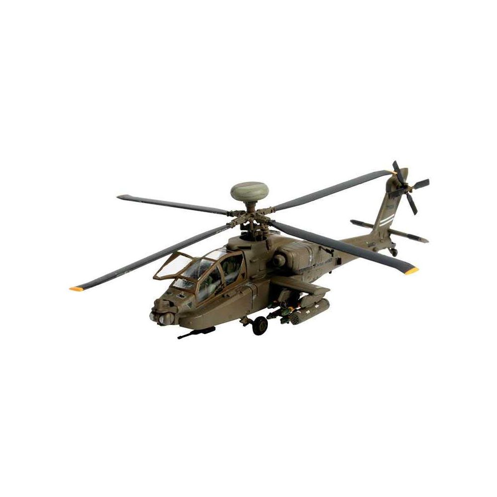 Obrázok REVELL Plastic ModelKit vrtulník 04046 - AH-64D Longbow Apache (1:144)