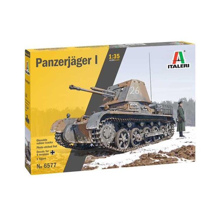 Model Kit tank 6577 - Panzerjager I (1:35)