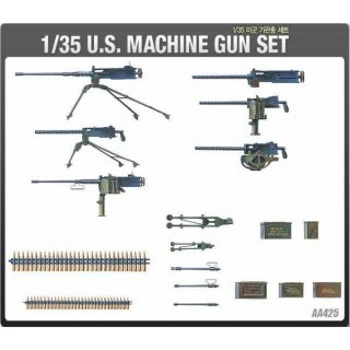 Model Kit military 13262 - US MACHINE GUN SET (1:35)